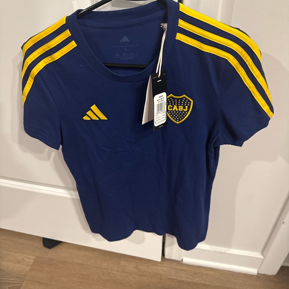 Adidas Boca Women’s 3-Stripe Tee